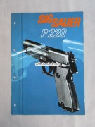 Alter Faltprospekt SIG - Sauer P220