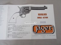 Manual/Anleitung, Armi Jäger Revolver Single Action
