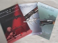 3 Faltprospekte, Heckler & Koch, SL8, SLB2000, SLS2002