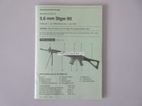 Merkblatt Schweizerische Armee Stgw 90 Ausgabe 1991