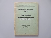 Technisches Reglement Nr.2 "Das leichte Maschienengewehr" Lmg.25