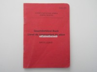 Geschützführer-Buch, Artillerie, Ausgabe 1955