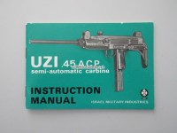 Anleitung/Manual, IMI, UZI Carbine .45ACP
