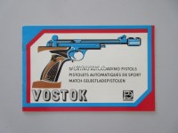 Anleitung/Manual, Vostok Sportpistole