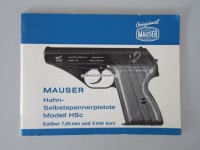 Anleitung / Manual zu Mauser Model HSc