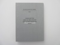 Reglement, Bekleidung der Schweizerischen Armee, Ausgabe 1959