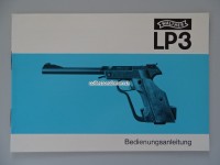 Anleitung/Manual, Walther, LP 3
