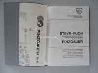 Betriebsanleitung, Schweizerische Armee " Steyr-Puch Pinzgauer "
