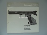Anleitung/Manual Hämmerli 230 Sportpistole Ausgabe 1973
