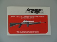 Anleitung/Manual, Crosman Co2 Model A*I*R 17