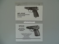 Anleitung/Manual, Baikal, Co2 Luftdruckpistole MP654K