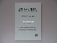 Anleitung / Manual  Daewoo Model DR200