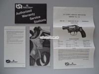 Anleitung / Manual, Smith & Wesson, Model 36