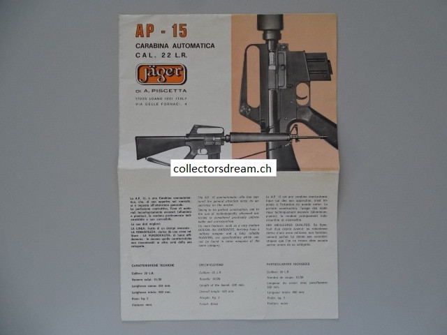 Manual/Anleitung Armi Jäger AP-15