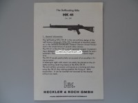 Anleitung/Manual, Heckler & Koch Model HK 41