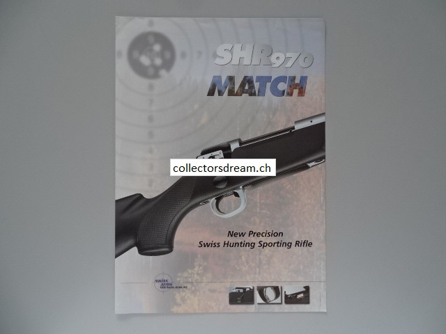 Werksblatt SHR970 Match SAN Swiss Arms 2001