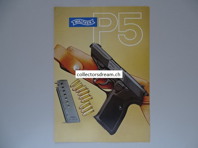 Walther P5 Prospekt