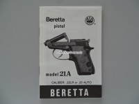 Manual Beretta 21A