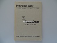 Büchlein Schweizer Wehr, Kartenlesen, Ausgabe 1944