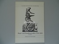 Büchlein, Hand- und Faustfeuerwaffen 1540-1820, Dr. Hugo Schneider