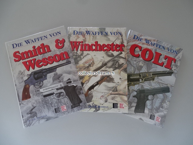 Bücher Konvolut Colt, Smith & Wesson, Winchester