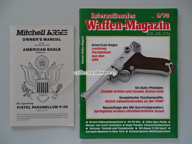 Anleitung - Manual Pistol Parabellum P-08 von Michell Arms