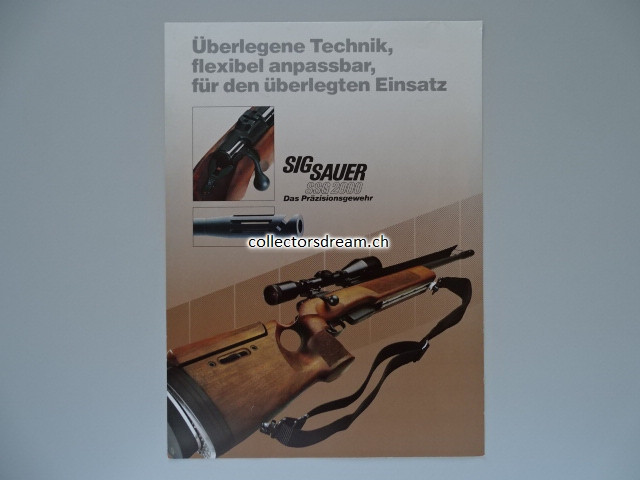 SIG Sauer Werksblatt SSG2000