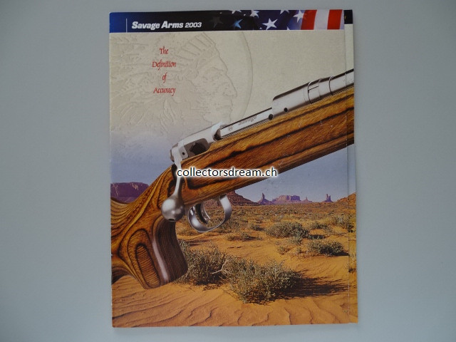 Savage Arms Firmenkatalog 2003