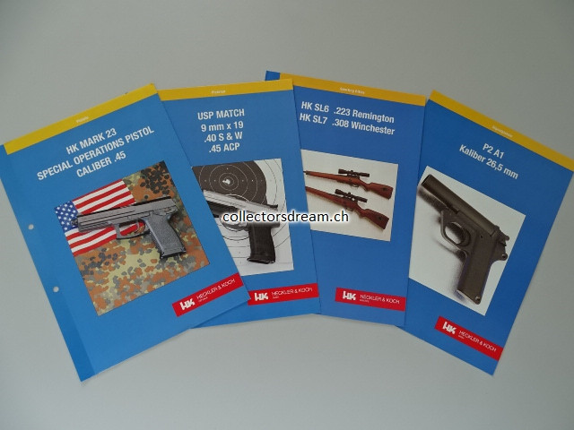 Heckler & Koch Faltprospekte