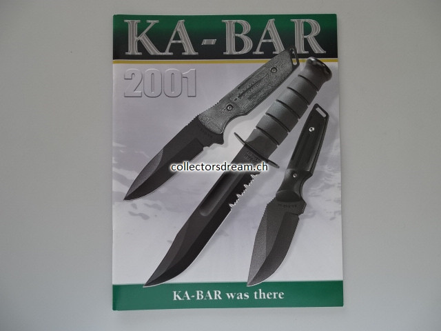 KA-BAR Knives Firmenkatalog von 2001