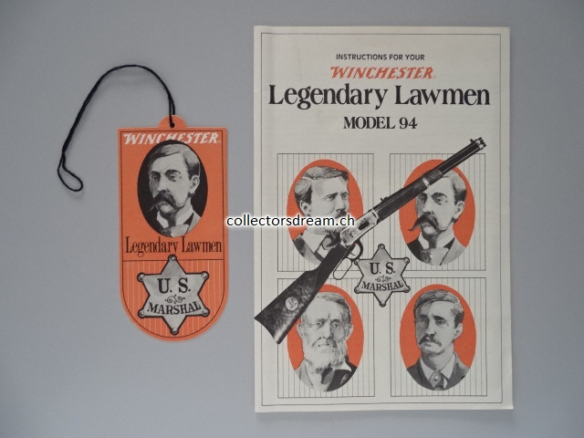 Anleitung - Manual Jubiläums Winchester Legendary Lawmen