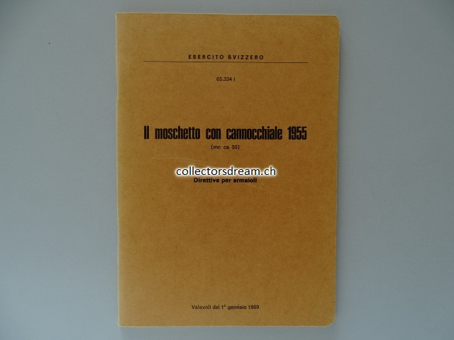 " Il moschetto con cannochiale 1955" Handbuch