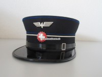 SBB - CFF - FFS Dienstmütze Zugrücksteller, Wagenführer, Handwerker, etc. ein weisser dünner Gallon