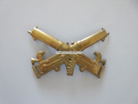 Mitrailleur Tschako Abzeichen zu Ord. 1898