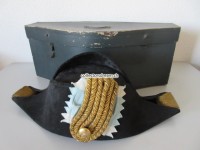 " Zweispitz " Bicorn Ranghoher königlicher Beamter im Militärdienst Bayern um 1890/1900