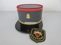 Alte Mütze, Police Ville de Lausanne, Unteroffizier, Sergent