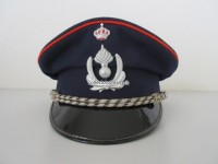 Schirmmütze Polizei - Gendarmerie, Unteroffizier, Belgische " Rijkswacht "