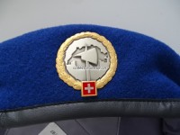 Beret Schweizer Armee Sanitätstruppen Offizier