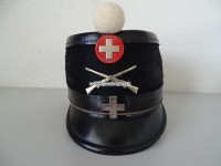 Tschako / Käppi, Ordonnanz 1898, Offizier, Leutnant im Stab