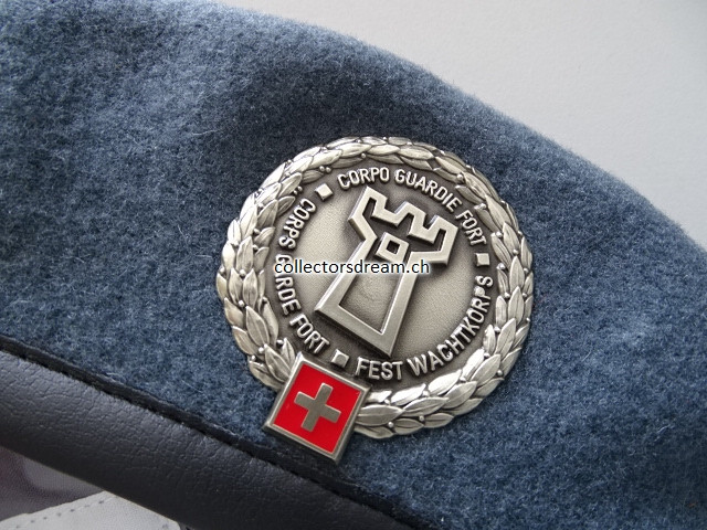 Beret Festungswachtkorps Schweizer Armee