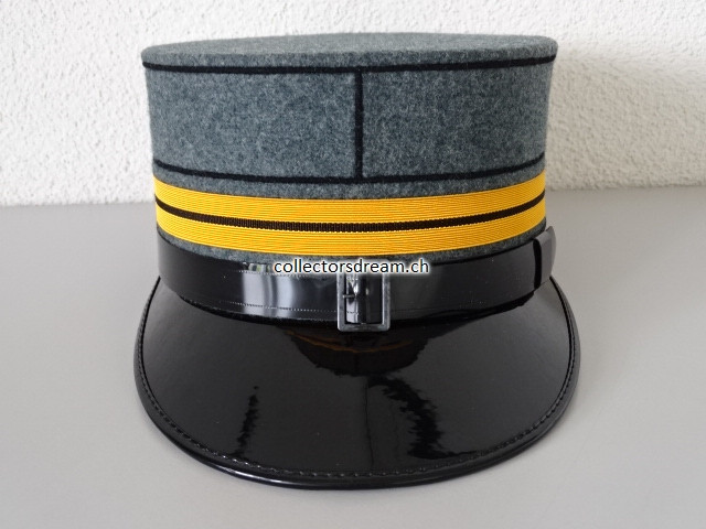 Offiziers Schirmmütze Oberstleutnant Ord. 1949 rauer Feldstoff