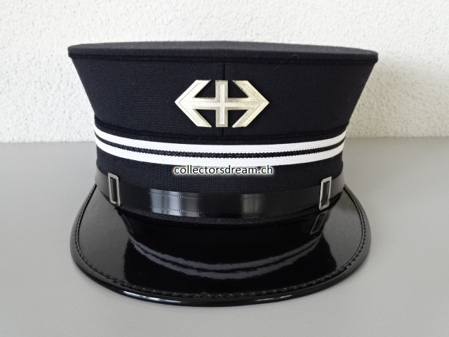 SBB - CFF - FFS Dienstmütze mit SBB Logo Grösse 54