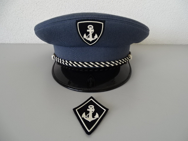 Schirmmütze Hafenpolizei/Schiffahrtspolizei Basel-Stadt 1980'er Jahre