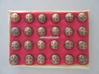 Uniformen Knopf, kupferfarbig, eidg. Ord. 1917/26 und 1940