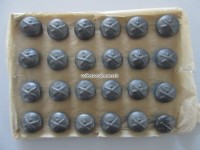 Uniformen Knopf, Artillerie, grau matt, eidg. Ord.1898 und 1917/26