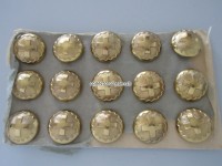 Uniformen Knopf, für Stabsoffiziere vergoldet, verwendet bei der eidg. Ord. 1898 und 1917/26