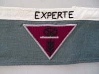 Instruktoren Armbinde " Experte " Schweizer Armee