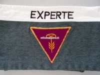Instruktoren Armbinde " Experte " Schweizer Armee