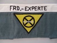Instruktoren Armbinde " FRD.-EXPERTE " Schweizer Armee