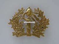 Messing Emblem zu Giberne / Umhängetasche Arzt Ord. 1852